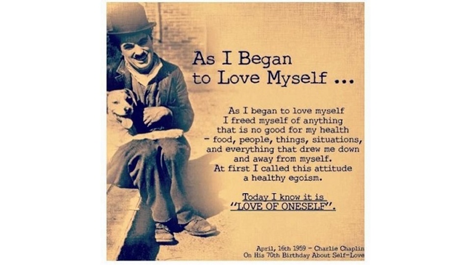 Όταν άρχισα να αγαπώ τον εαυτό μου πραγματικά!