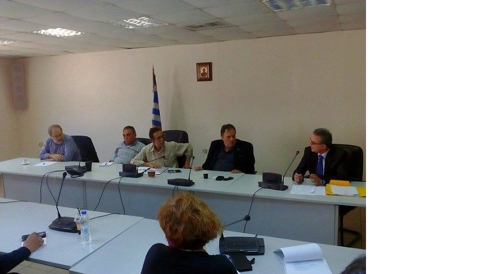 Πραγματοποιήθηκε στην Αντιπεριφέρεια Δυτικής Αττικής η σύσκεψη για τα προβλήματα των εργαζομένων της Χαλυβουργικής