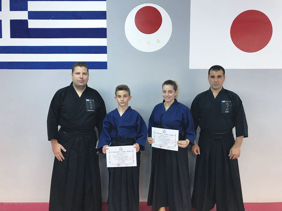 Εξετάσεις kyu στο  Shotokan Karate Γαλατσίου