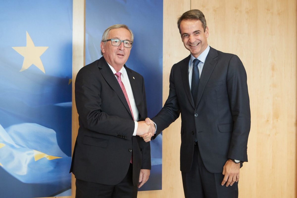 Κυριάκος Μητσοτάκης: Συζητήσαμε με τον Πρόεδρο Juncker το μέλλον της Ευρώπης και τη θέση της Ελλάδος σε μια Ευρωπαϊκή Ένωση