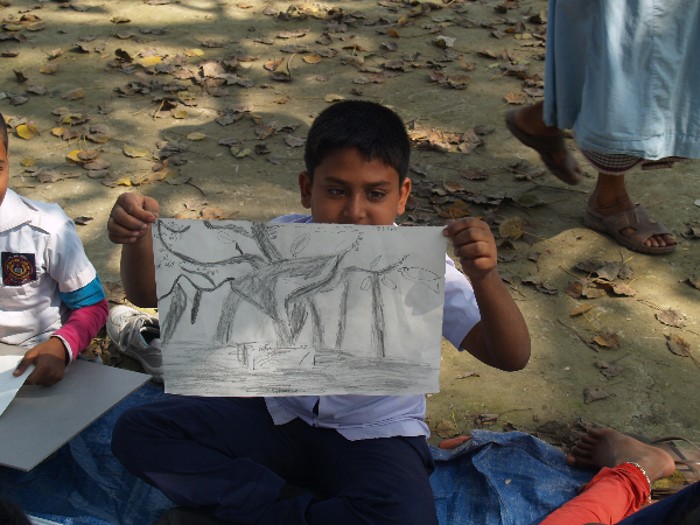 Αποστολή Τέχνης. Η Χαρά της δημιουργίας με τα παιδιά του Μπαγκλαντές.
