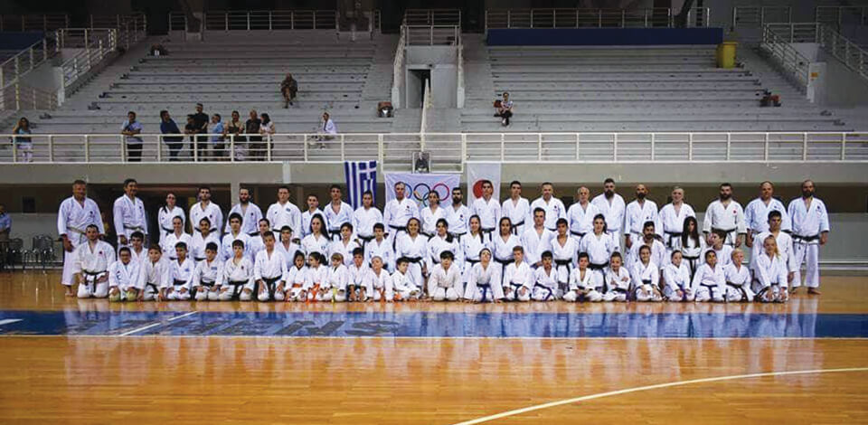 Οι καρατέκα της JKA WF Hellas συναντήθηκαν  στο Παλαί Γαλατσίου