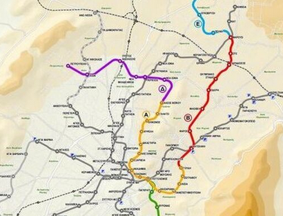 Ο χάρτης του Μετρό μετά από απόφαση του ΣτΕ Οι 15 σταθμοί της γραμμής 4