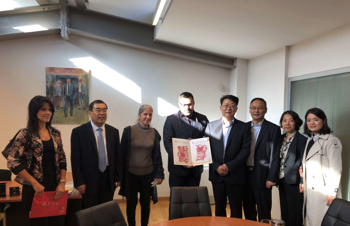 Δήμος Γαλατσίου: Συνάντηση εκπροσώπων Δήμου με Κινέζους αξιωματούχους