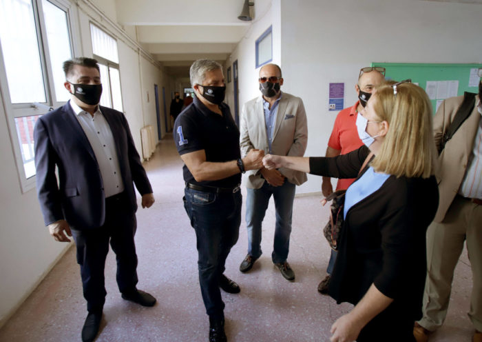 Υγειονομικοί έλεγχοι της Περιφέρειας στο 16ο Γυμνάσιο Αθηνών στους Αμπελόκηπους