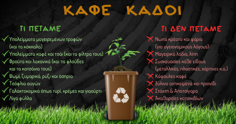 Τοποθέτηση καφέ κάδων ανακύκλωσης σε γειτονιές του Δήμου Αχαρνών