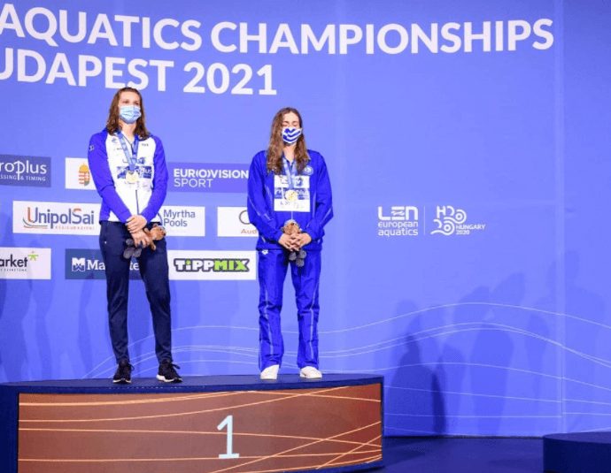 Ευρωπαϊκό Υγρού Στίβου-Κολύμβηση: Χρυσό μετάλλιο η Ντουντουνάκη στα 100μ. πεταλούδα