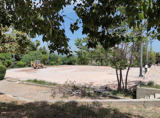 Δήμος Γαλατσίου: Ανακατασκευάζονται τα γήπεδα τένις