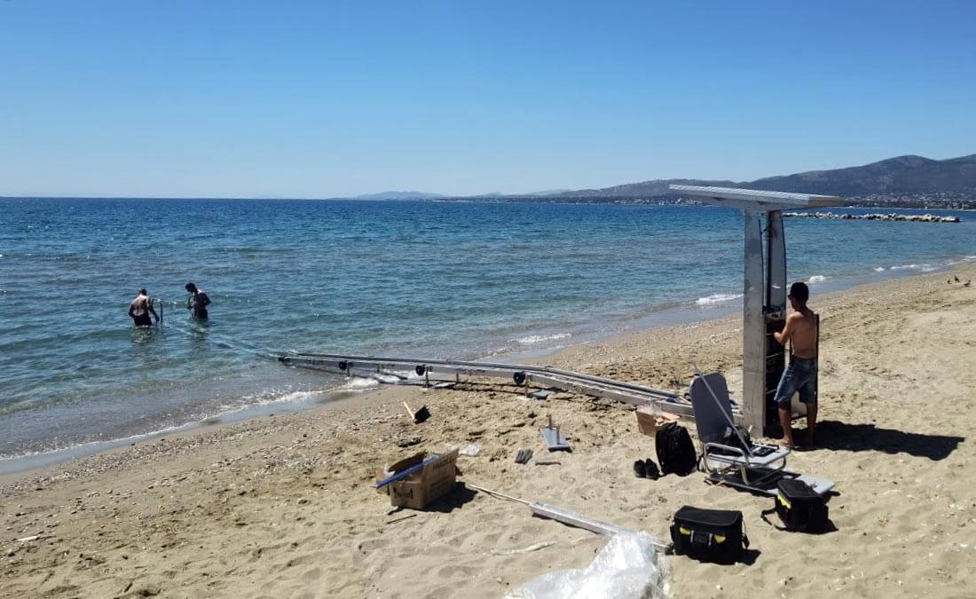 Ακόμη 4 νέα Sea Access για την πρόσβαση ατόμων με κινητικά προβλήματα στις παραλίες του Δήμου Μαραθώνος