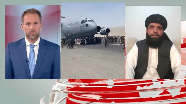 Συνέντευξη του εκπροσώπου των Ταλιμπάν στο Κεντρικό Δελτίο Ειδήσεων του Mega