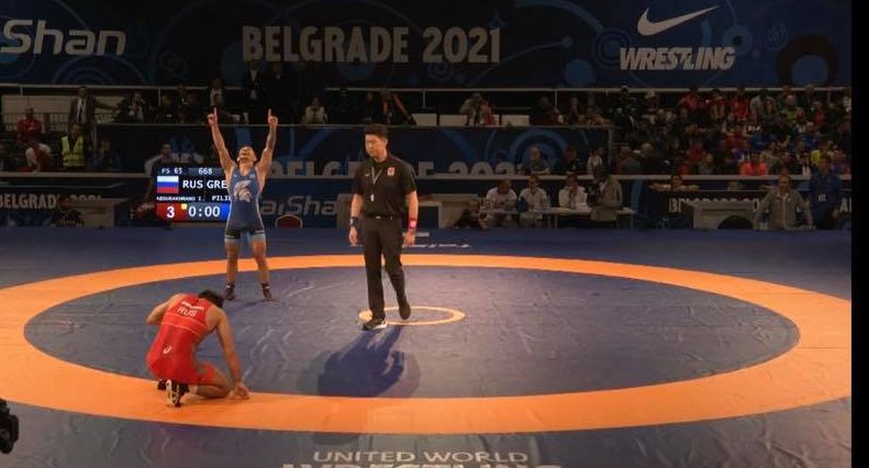 Ο Δήμαρχος Ασπροπύργου συγχαίρει τον Γιώργο Πηλίδη για την κατάκτηση της πρώτης θέσης στο  Παγκόσμιο Πρωτάθλημα Πάλης