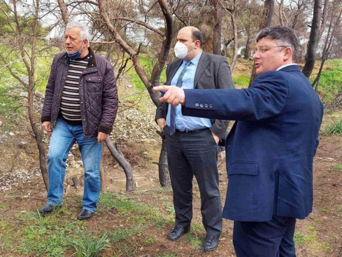 Επίσκεψη του Υφυπουργού παρά τω Πρωθυπουργώ Χρήστου Τριαντόπουλου στο Δήμο Αχαρνών