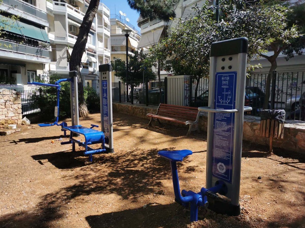 Παραδόθηκε το πρώτο αναβαθμισμένο πάρκο γειτονιάς στο Δήμο Ζωγράφου