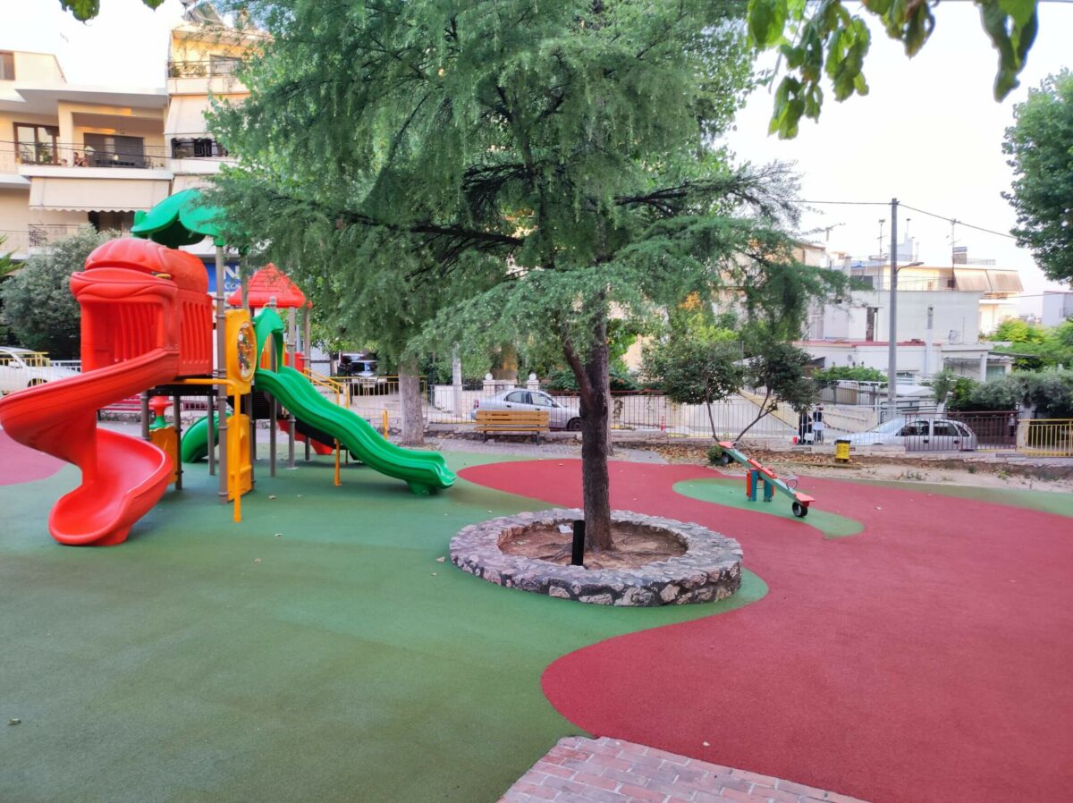 Πλατεία Μακεδονίας και παιδική χαρά Αγίου Γεωργίου οι νέες αναπλάσεις από το πρόγραμμα του Δήμου Ηρακλείου Αττικής