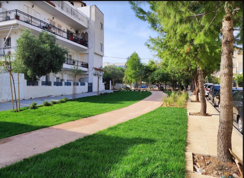 Ένα νέο πάρκο γειτονιάς στον Δήμο Ηρακλείου Αττικής στη συμβολή των οδών Καζαντζάκη και Αργυροπούλου